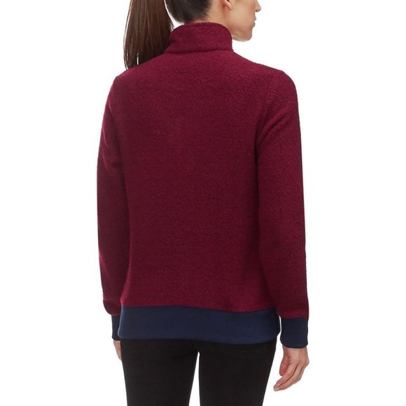 Patagonia Woolyester Fleece Pullover Oxide Red - Picture 2 of 10